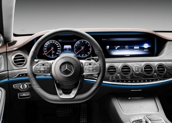 Тесты нового седана Mercedes-Benz S-Class 2020 запечатлели на видео