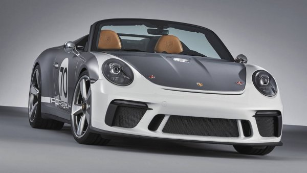 Porsche показала в Гудвуде новый кабриолет Porsche 911 Speedster 2018?