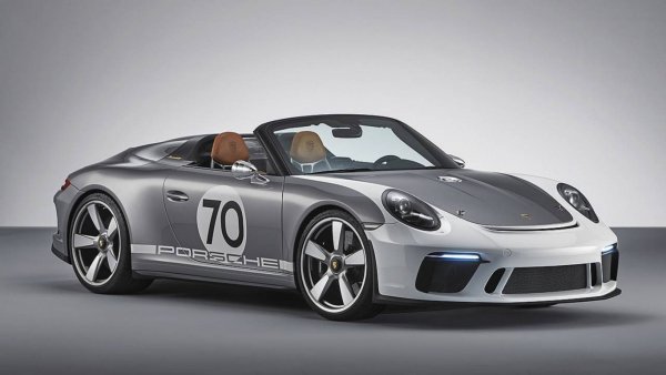 Porsche показала в Гудвуде новый кабриолет Porsche 911 Speedster 2018?