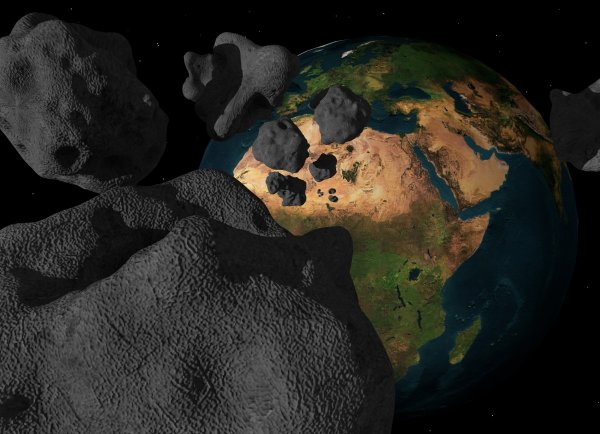 NASA на видео показало, сколько астероидов летает вокруг Земли