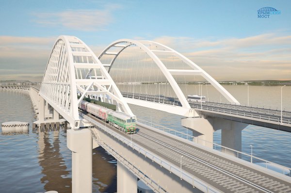 Быстрее, чем ожидалось: Строительство железнодорожной части Крымского моста опережает план