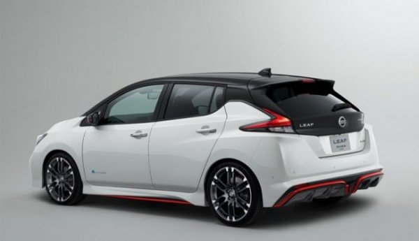 Nissan и Nismo представили обновленную версию электрокара Leaf
