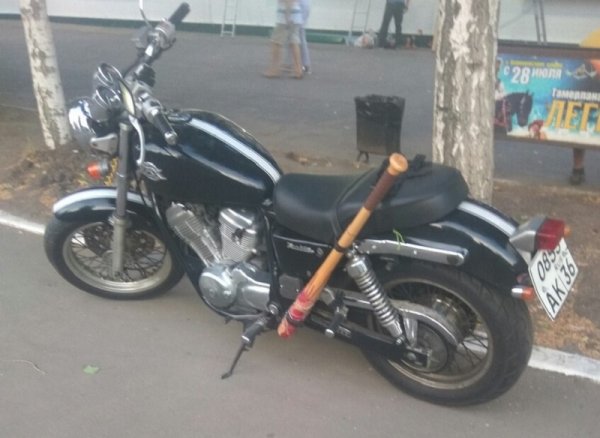 В Воронеже заметили мотоцикл самого опасного байкера
