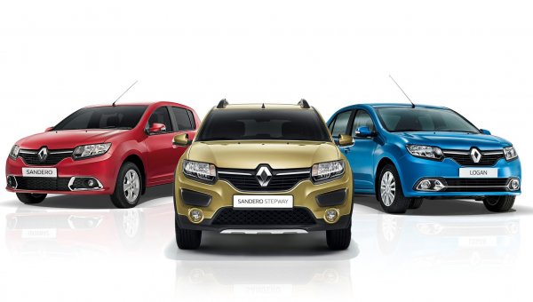 Renault намерен убрать модели Logan и Sandero с российского рынка