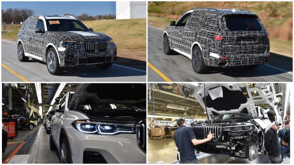 Серийную версию нового внедорожника BMW X7 представят в октябре