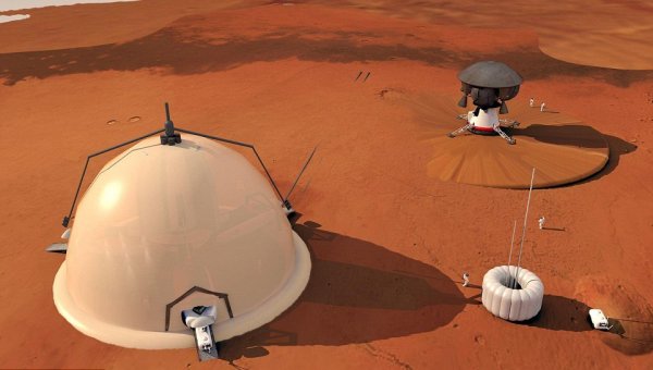 В Сеть попал план базы на Марсе, где будут проживать колонизаторы
