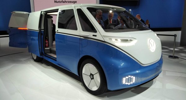 Volkswagen представил электрический фургон I.D. Buzz Cargo